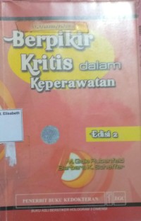 Berpikir Kritis dalam Keperawatan