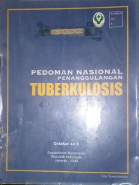 Pedoman Nasional Penanggulangan Tuberkulosis
